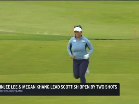 Minjee Lee leads Scottish open early