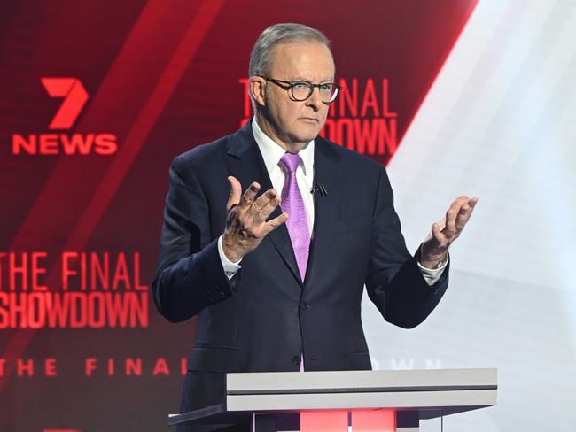 Albanese guessed $7, but only after Dutton was told $4.20 would be lucky to get you six. (Photo by Lukas Coch-Pool/Getty Images)