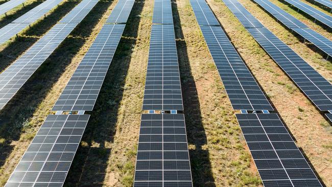 APA Group's solar farm in northern Queensland. Picture: Supplied