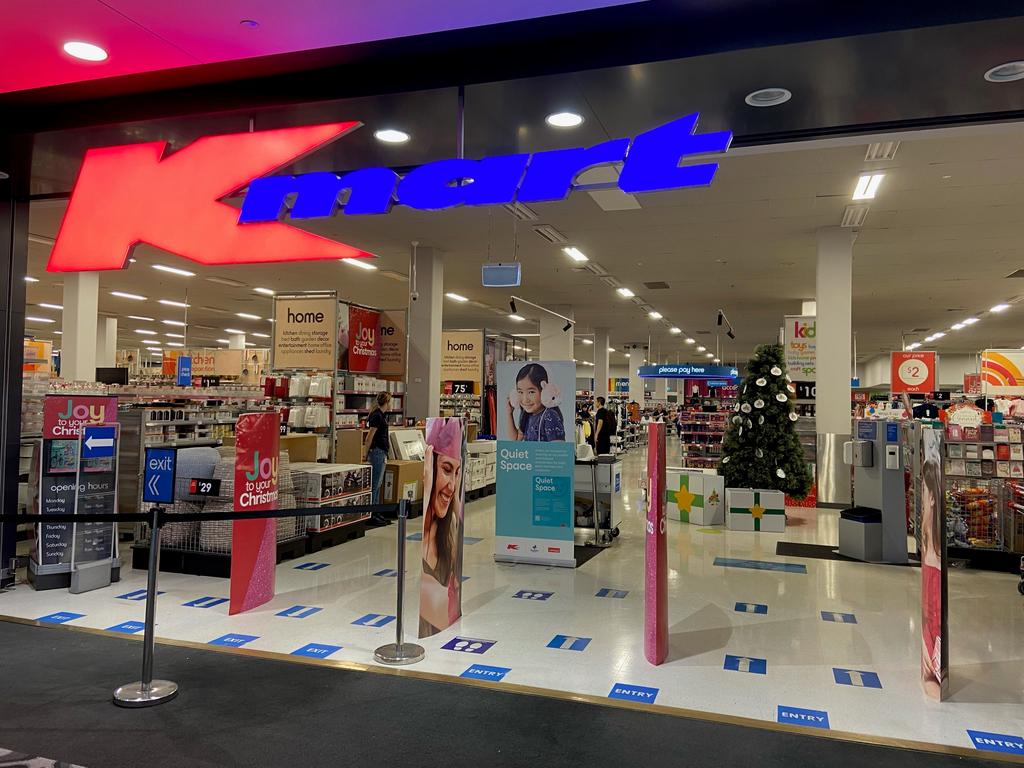 There is no changes to Kmart and Big W - both remain open but remember it’s for essential shopping only. Picture: Kmart via NCA NewsWire