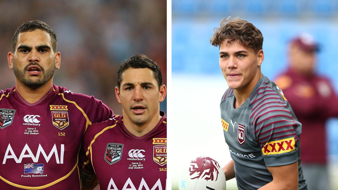 Greg Inglis, Billy Slater and Reece Walsh.