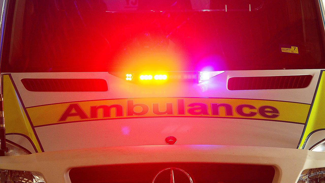 The 22-year-old man and 19-year-old woman were taken to hospital after Friday night’s crash but the man has since died.