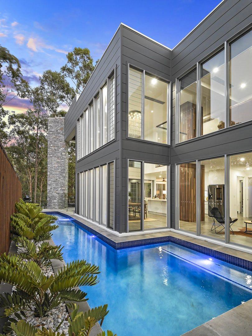 This Brookwater home has won a Queensland Master Builders Award, for best display home over $551,000.