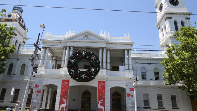 Neighbouring Stonnington Council has spent nearly $300,000 on decorations this year after copping criticism in previous years. Picture: Stuart Milligan