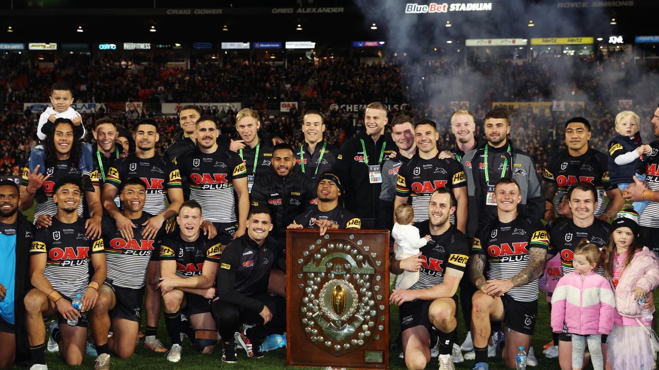 The Panthers have won three of the past four minor premierships. Photo by Mark Metcalfe/Getty Images