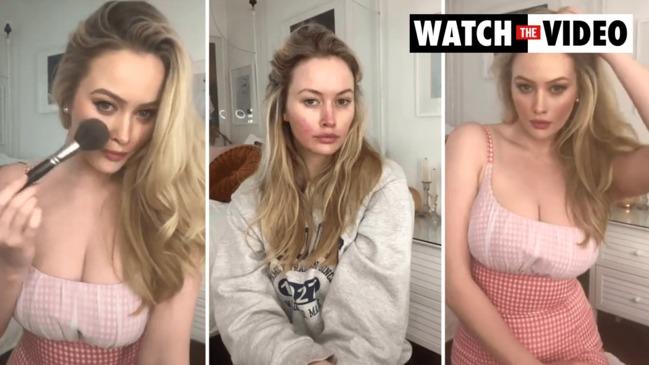 Aussie model Simone Holtznagel stuns in major at-home transformation