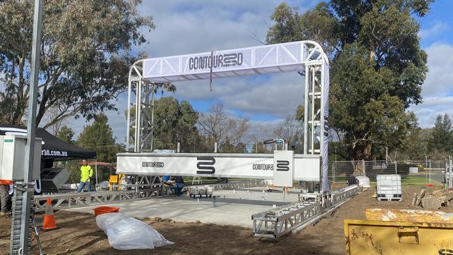 3D printed amenities block in Dubbo.