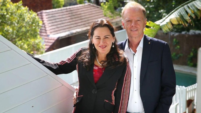 Mind Medicine Australia Executive Director Tania de Jong AM and Chair Peter Hunt AM.