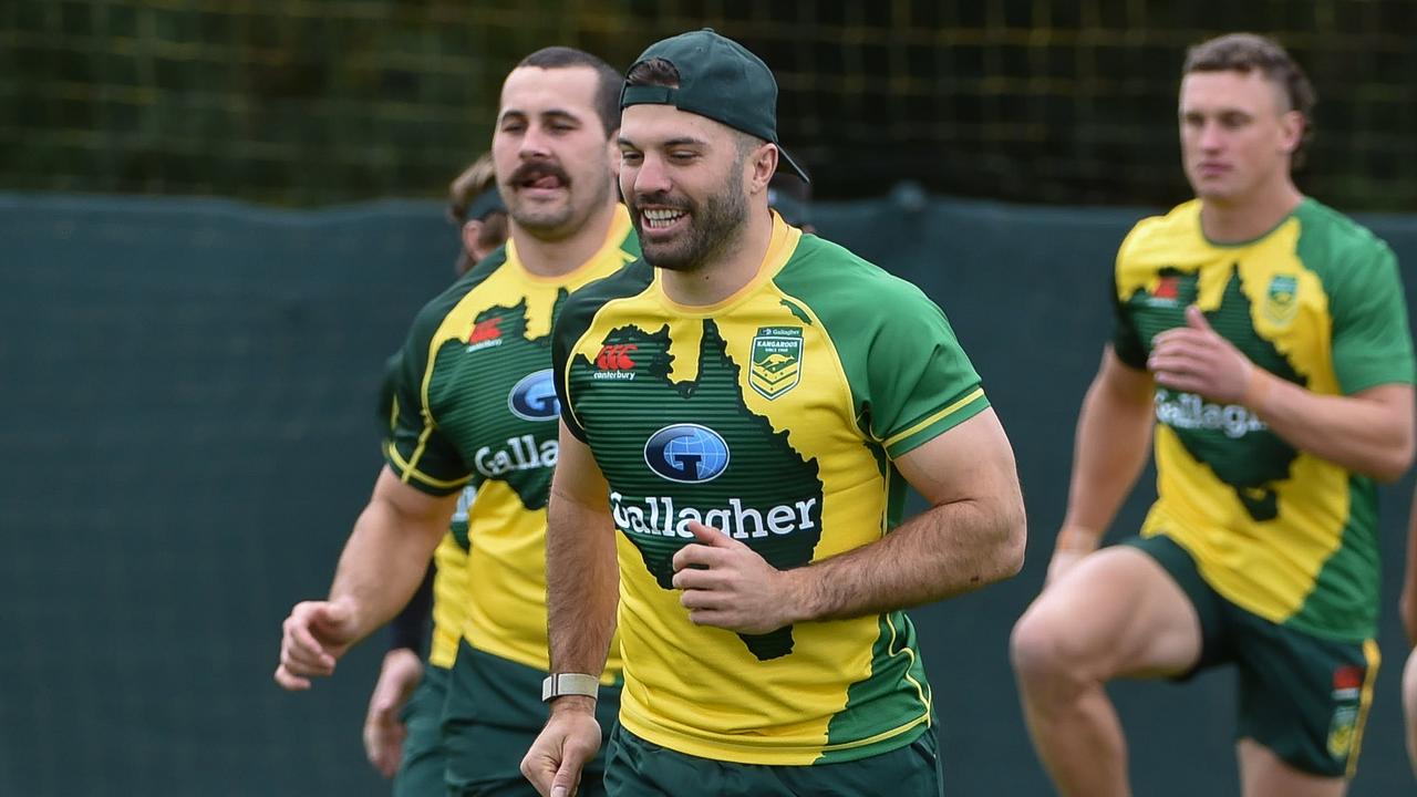 James Tedesco will captain the Kangaroos for the first time on Sunday. Picture: NRL Photos