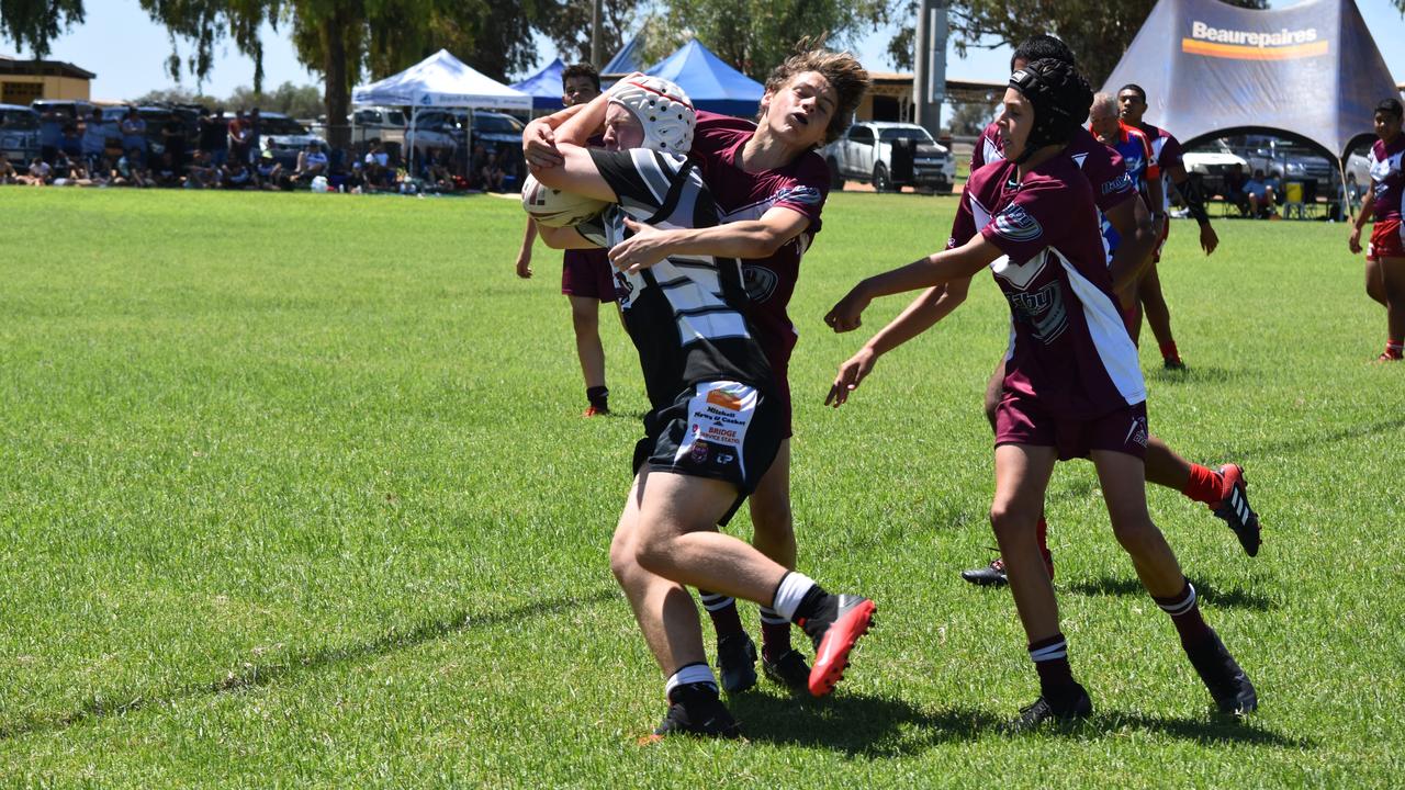 Mitchell Magpies v Dalby Devils U16. Adrian Vowles Cup 2020.