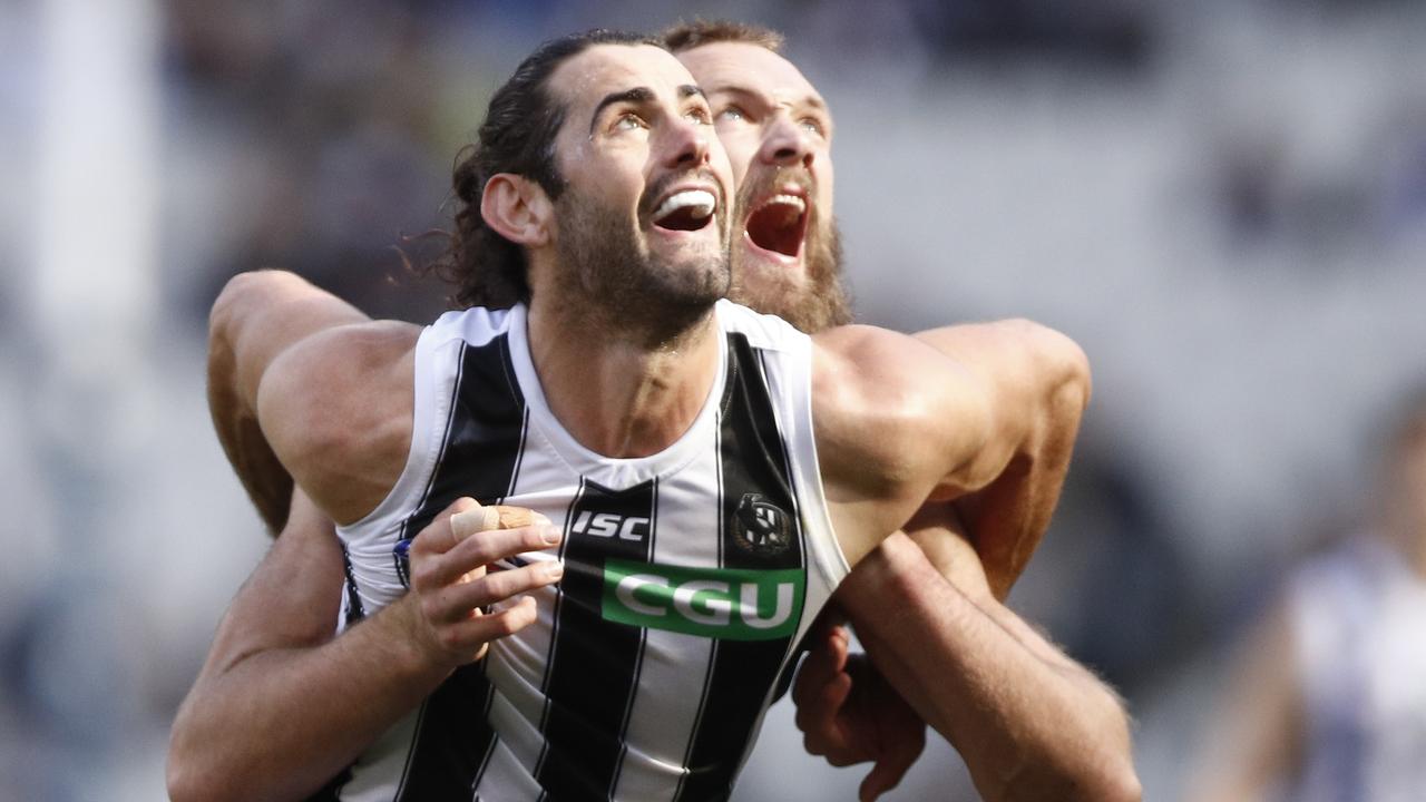 Matthew Lloyd says Carlton and Essendon should offer Brodie Grundy $8 million. Picture: Daniel Pockett