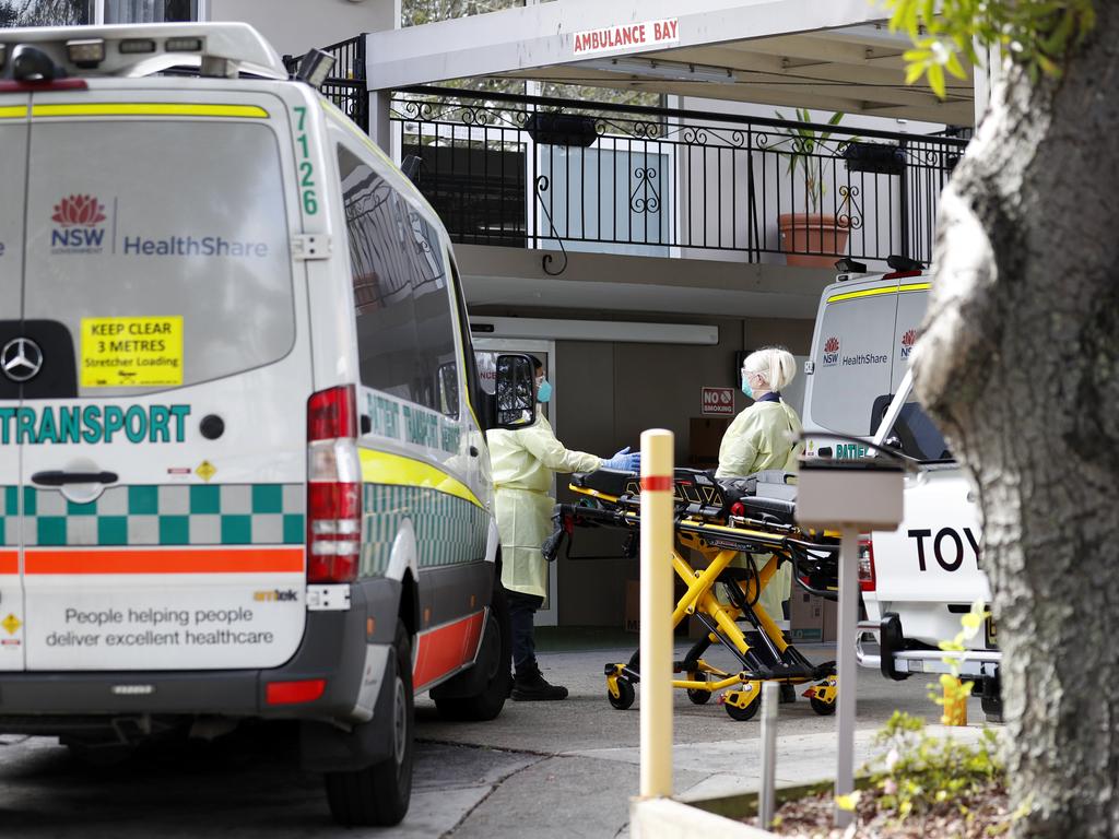 As of Friday January 7 there had been 495 active outbreaks in residential aged care facilities. Picture: NCA NewsWire / Nikki Short