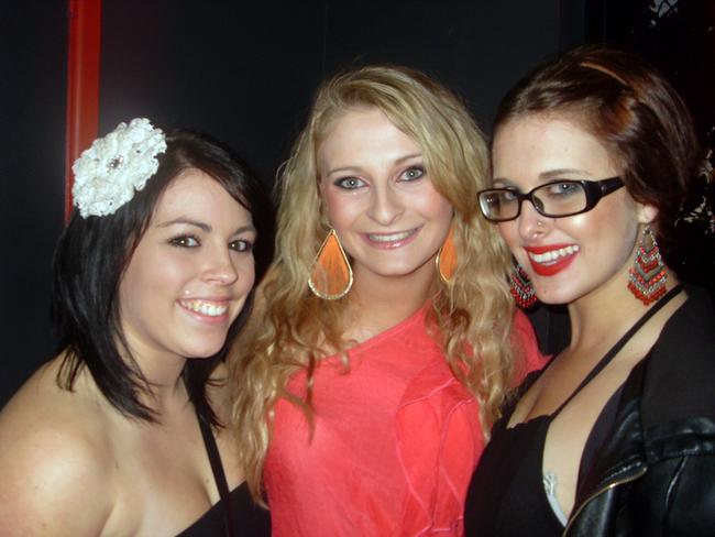 NITELIFE: USQ Club. 9860: Krystal Moreton, Ally Balderson, Vanessa Coonan Photo supplied