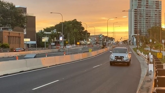 Kingsford Smith Drive traffic switch