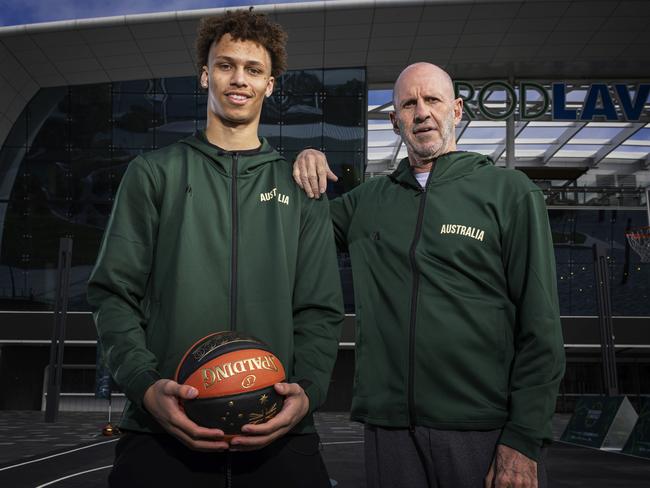 Former Boomers head coach Brian Goorjian backed Dyson in for the Olympic team. Picture: Daniel Pockett/Getty Images.