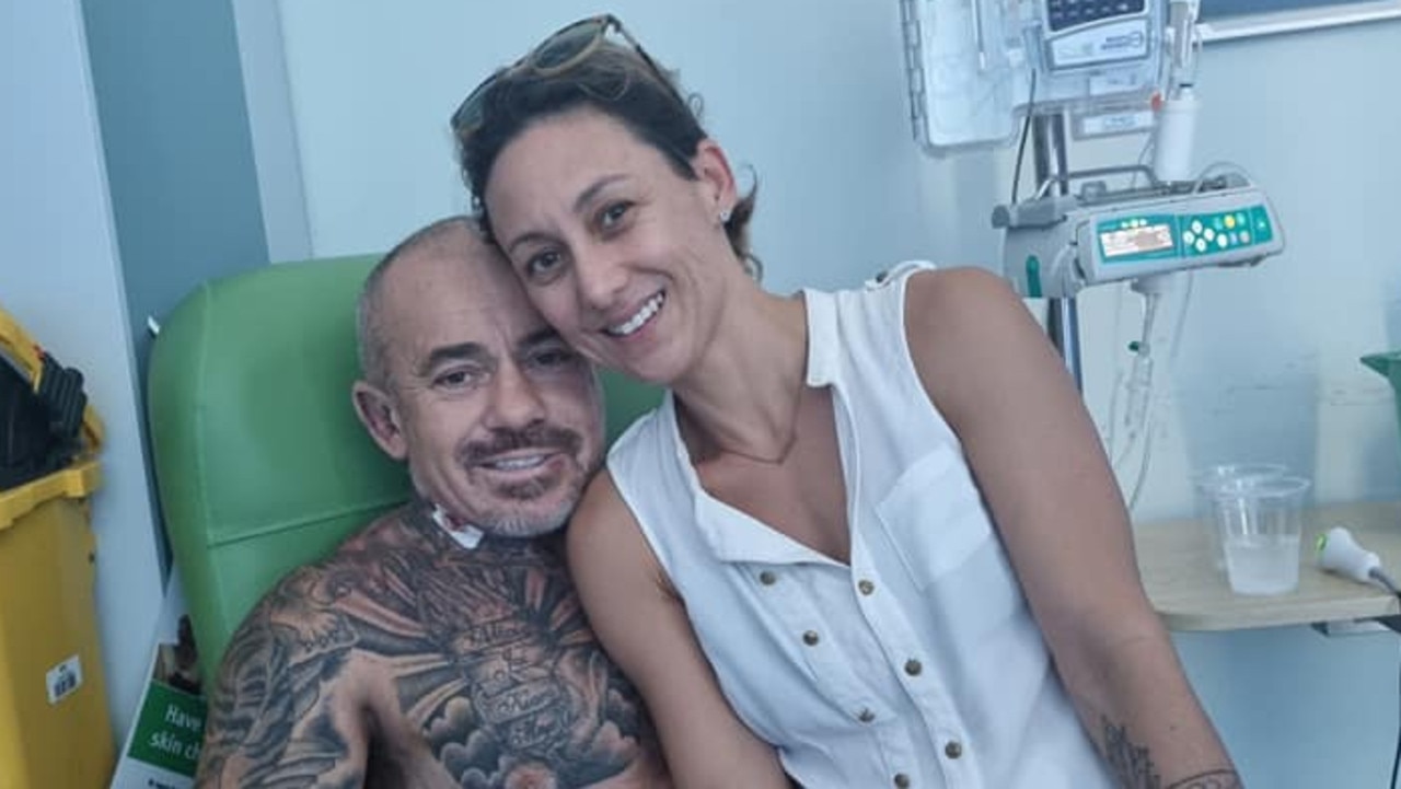 The wife of a champion boxer, who was allegedly ambushed by weapon-wielding men in his front yard in Gympie, says it will ‘take more to break this family’.