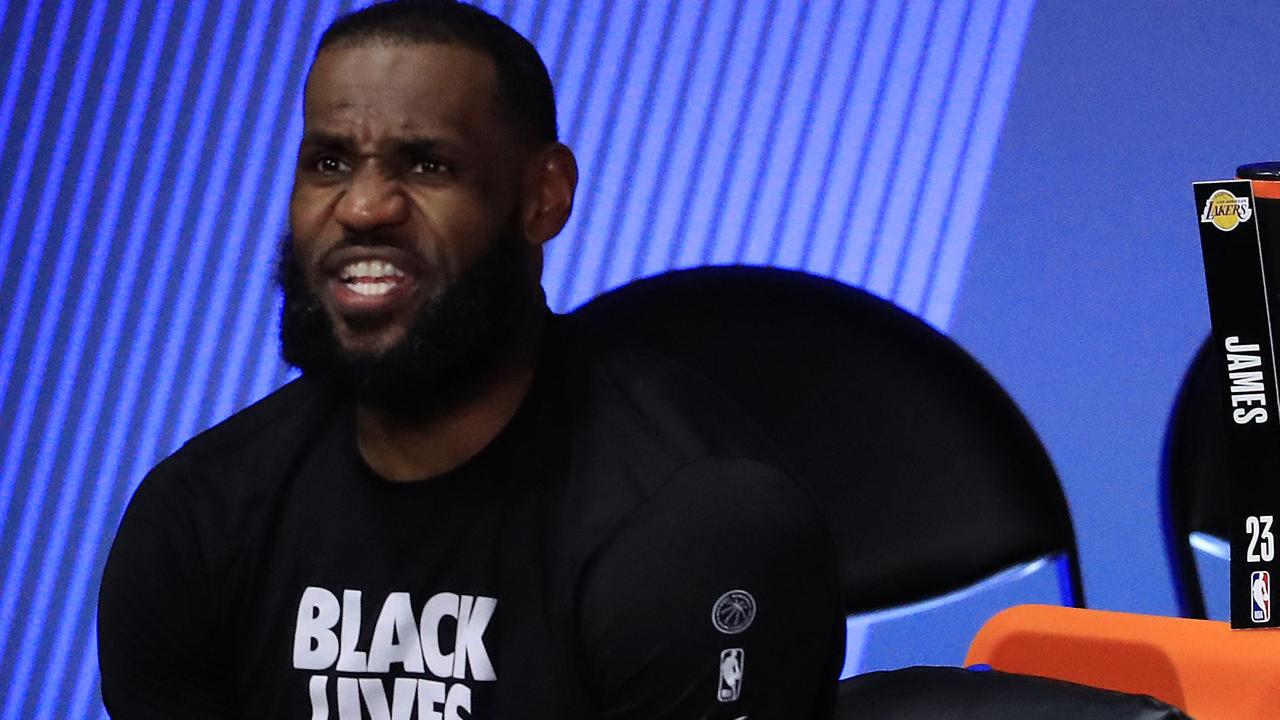 LeBron James has been a strong voice against racial inequality. Michael Reaves/Getty Images/AFP