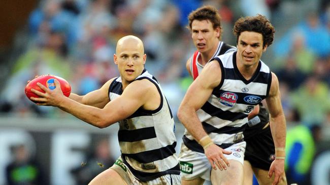 Scarlett’s toe poke fell into Gary Ablett’s hands which eventually resulted in a goal to Paul Chapman.