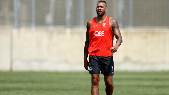 Lance Franklin could be back in action this week. Picture: Getty Images