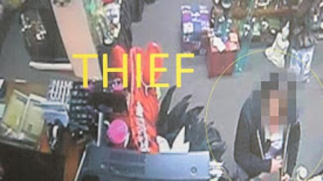 Shop Owner Posts Cctv Photos In The Front Window Of Her Business To Out Shoplifters Daily 6946