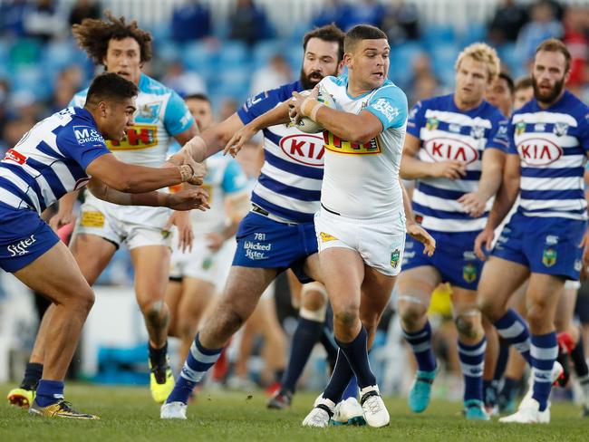 Ash Taylor of the Titans would be a gutsy POD selection which the stats suggest could reward the very brave. Picture: Getty Images