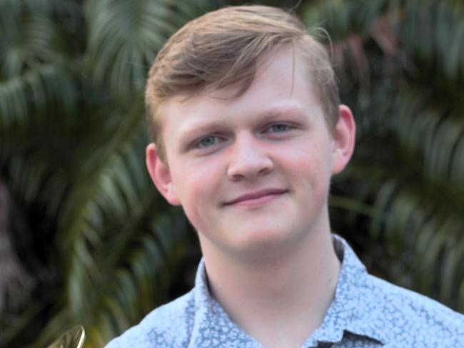 Darwin High SChool Year 10 student Jethro Llewellyn has been selected to represent the NT in the Australian Youth Orchestra and play the french horn.