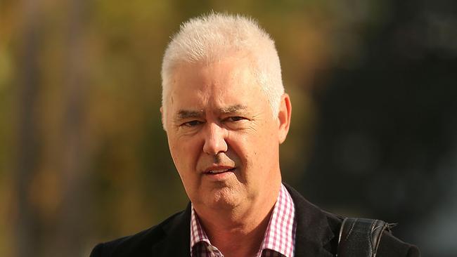 Disgraced former NT Police Chief Commissioner John McRoberts will again be free to come and go from his rented Cullen Bay home as his 12-month home detention order comes to an end. Picture: Glenn Campbell