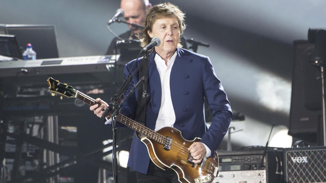 ROSKILDE, DENMARK - JULY 04: Paul McCartney performs at Roskilde Festival on July 4, 2015 in Roskilde, Denmark. (Photo by Yuliya Christensen/Redferns via Getty Images)