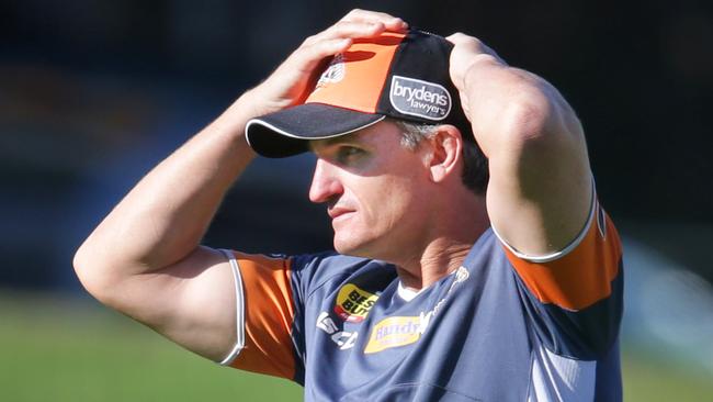New Tigers coach Ivan Cleary has some big calls to make.pic Mark Evans