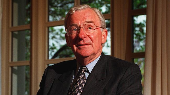 Former governor-general Bill Hayden.