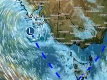 A  cold front sweeping across Australia will bring heavy rainfall to large parts of News South Wales and Victoria over the latter part of this week. Image :BoM