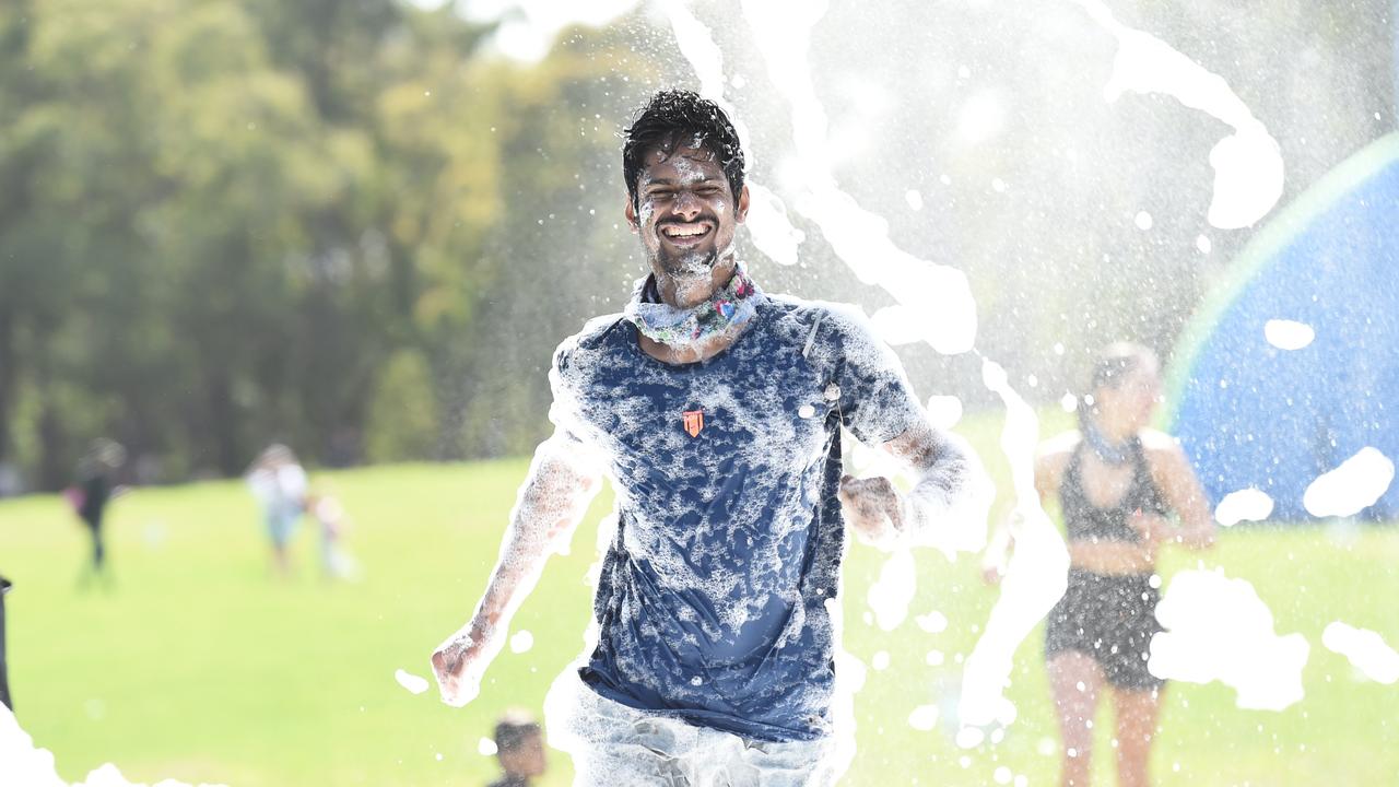 Yarra Valley 5K Foam Fest Herald Sun