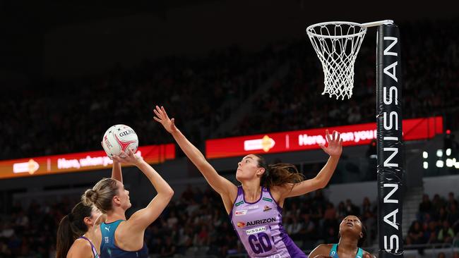 Bakewell-Doran’s next three weeks will see her come up against some of the best shooters in Super Netball. Picture: Graham Denholm/Getty Images