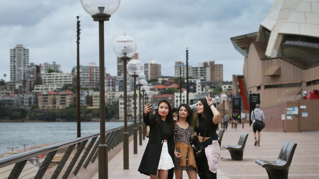 Sydney is starting to come back to life thanks to the fast uptake of vaccinations. Picture: Lisa Maree Williams/Getty Images