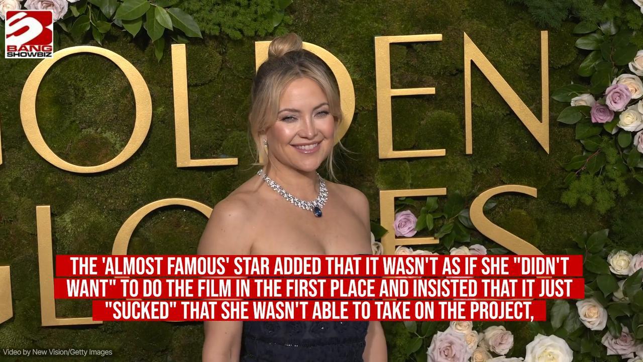 Kate Hudson regrets turning down The Devil Wears Prada