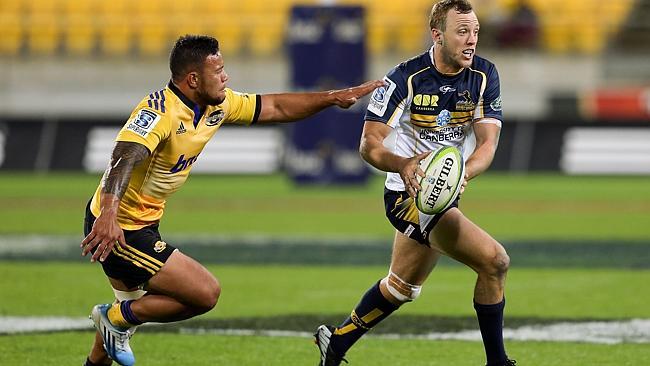 Jesse Mogg in action for the Brumbies.