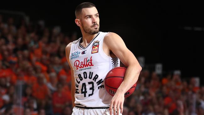 Melbourne United captain Chris Goulding. Picture: Brendan Radke