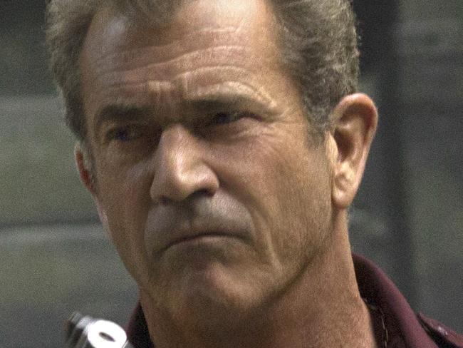 Mel Gibson in a scene from The Expendables 3.