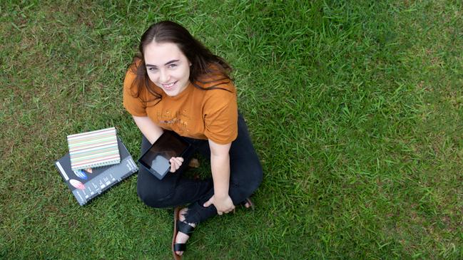 USC Moreton Bay student Samantha Forte of Narangba is looking forward for starting at the new Petrie campus in 2020. Picture: Dominika Lis