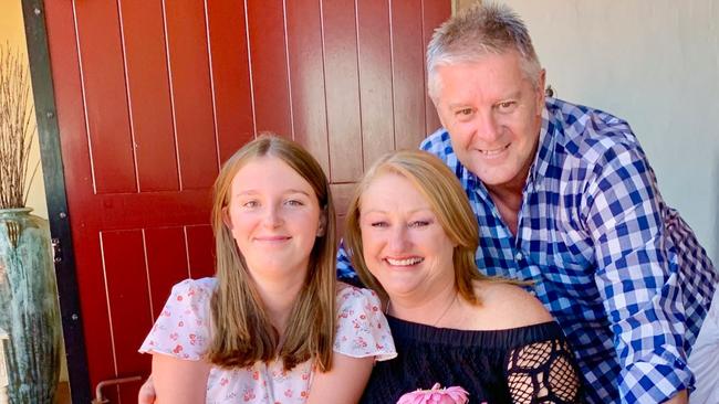 Sunshine Coast business owner Kathleen O’Grady, with daughter Remy and husband John, has been nominated for a national award.