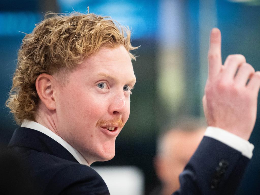 MELBOURNE, OCTOBER 4, 2024: Melbourne Football Club best and fairest – Keith 'Bluey' Truscott Trophy. Clayton Oliver arrives. Picture: Mark Stewart