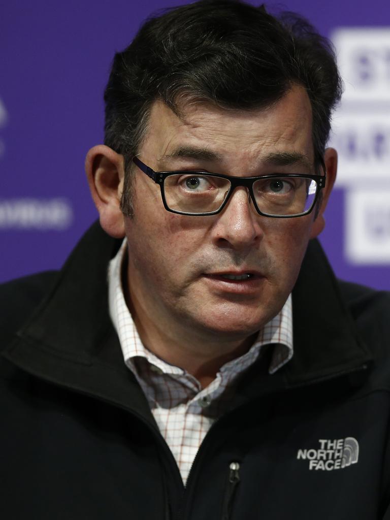 But Victorian Premier Daniel Andrews said there had been nothing ‘easy’ about his state’s situation. Picture: Daniel Pockett/NCA NewsWire