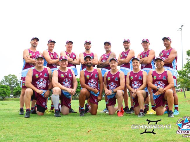 SQ Sharks 45s Men will play during the National Touch League. Picture: Raydyn Haeata, Gemini Provid.