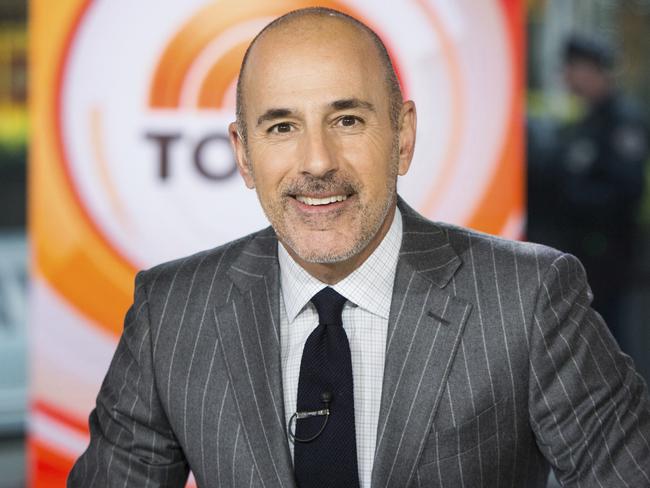 Disgraced NBC anchor Matt Lauer. Picture: AP