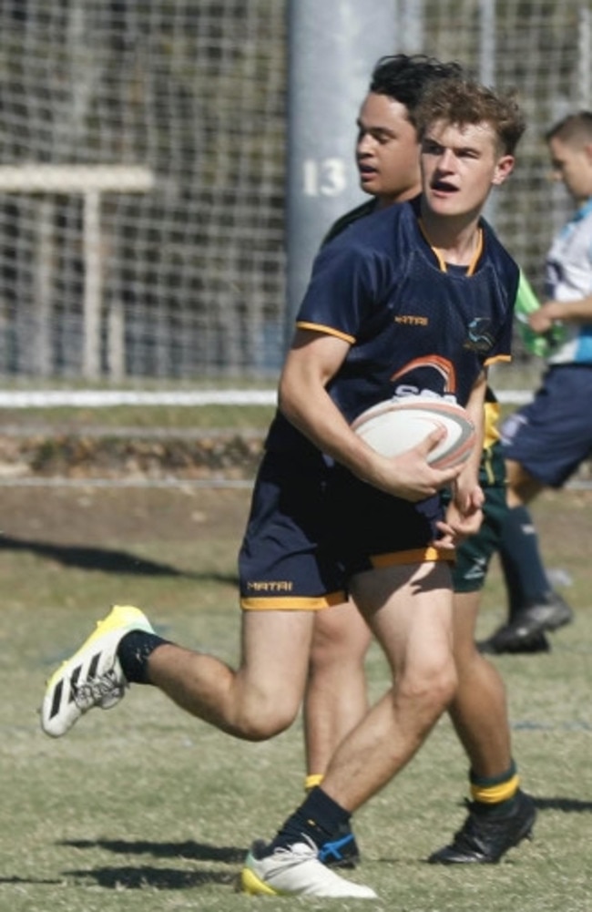 Sunshine Coast rugby union talent Marcus Higgs.