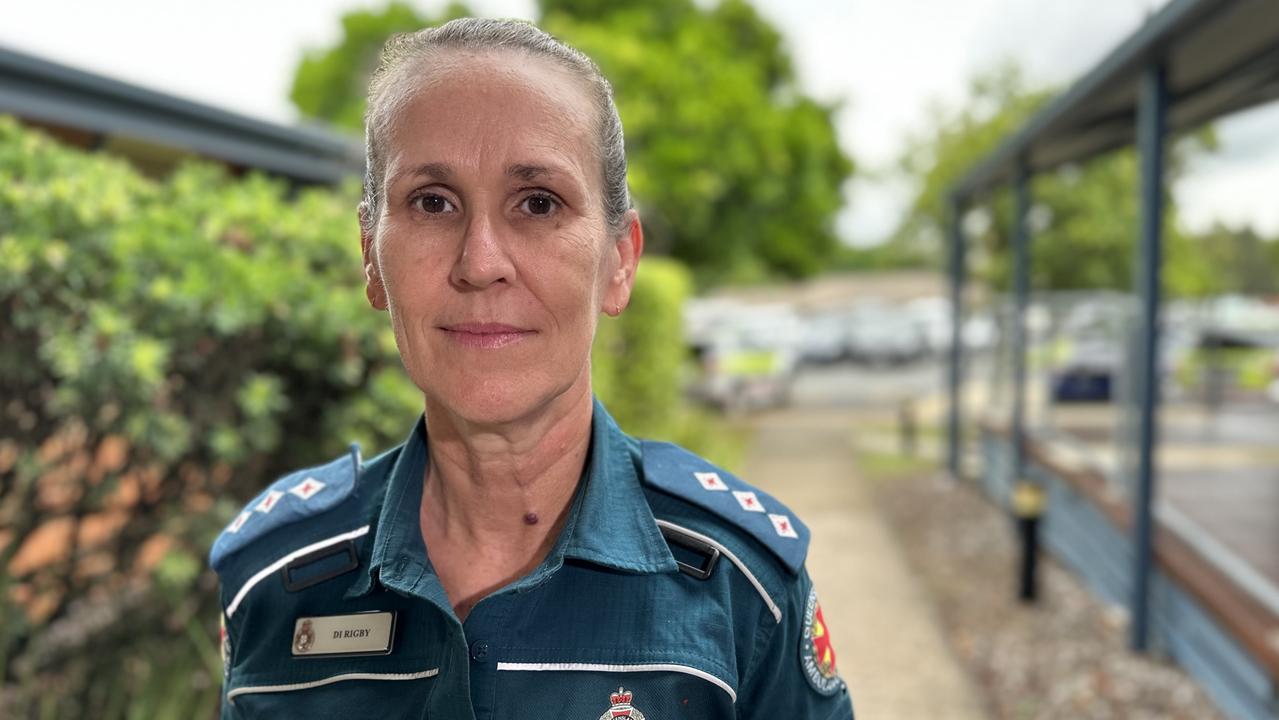 Queensland Ambulance Service senior operations supervisor Dianne Rigby.