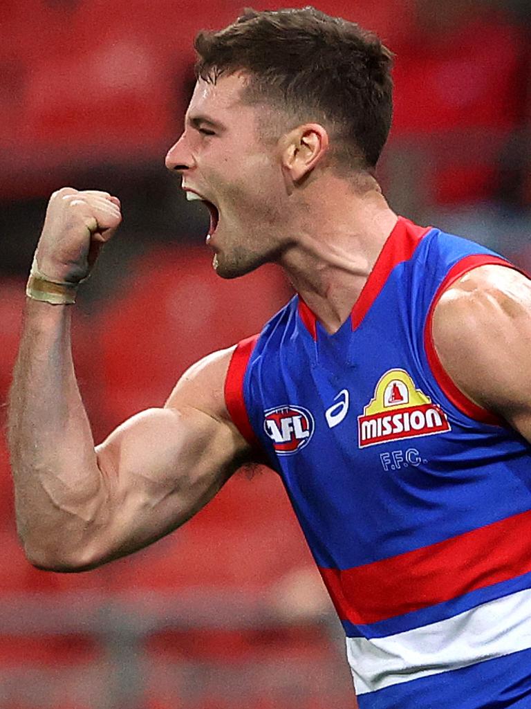 Power is keen on Western Bulldogs on-baller Josh Dunkley, who is out of contract.