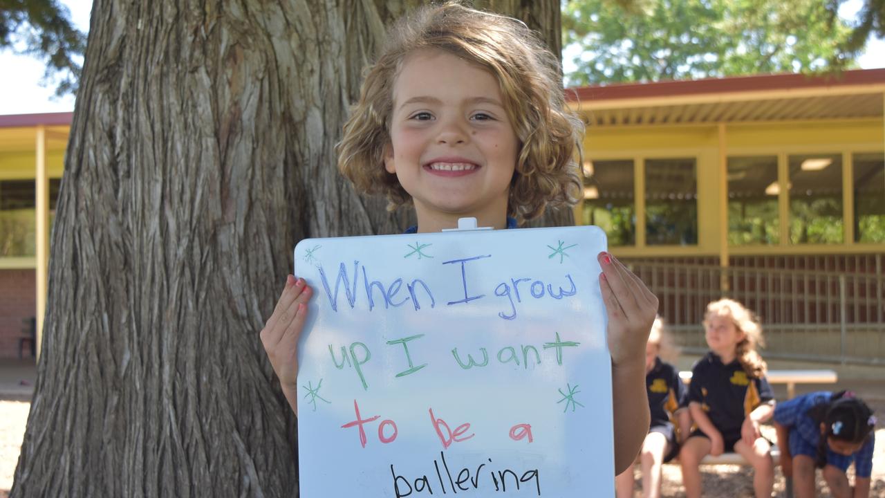 My First Year - South Wagga Public School students say what they would like to be when they grow up . Picture: Sam Turner