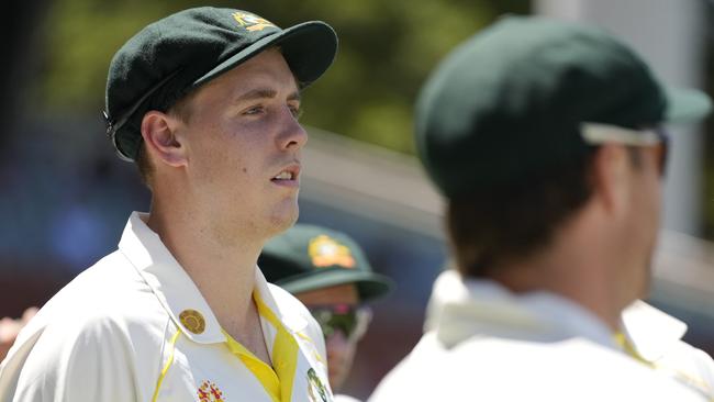 Steve Smith revelead he was instructed to not bowl Cameron Green on Day 5 of the Adelaide Test. Picture: Getty Images