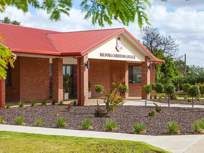 Mildura Christian College. Picture: Facebook